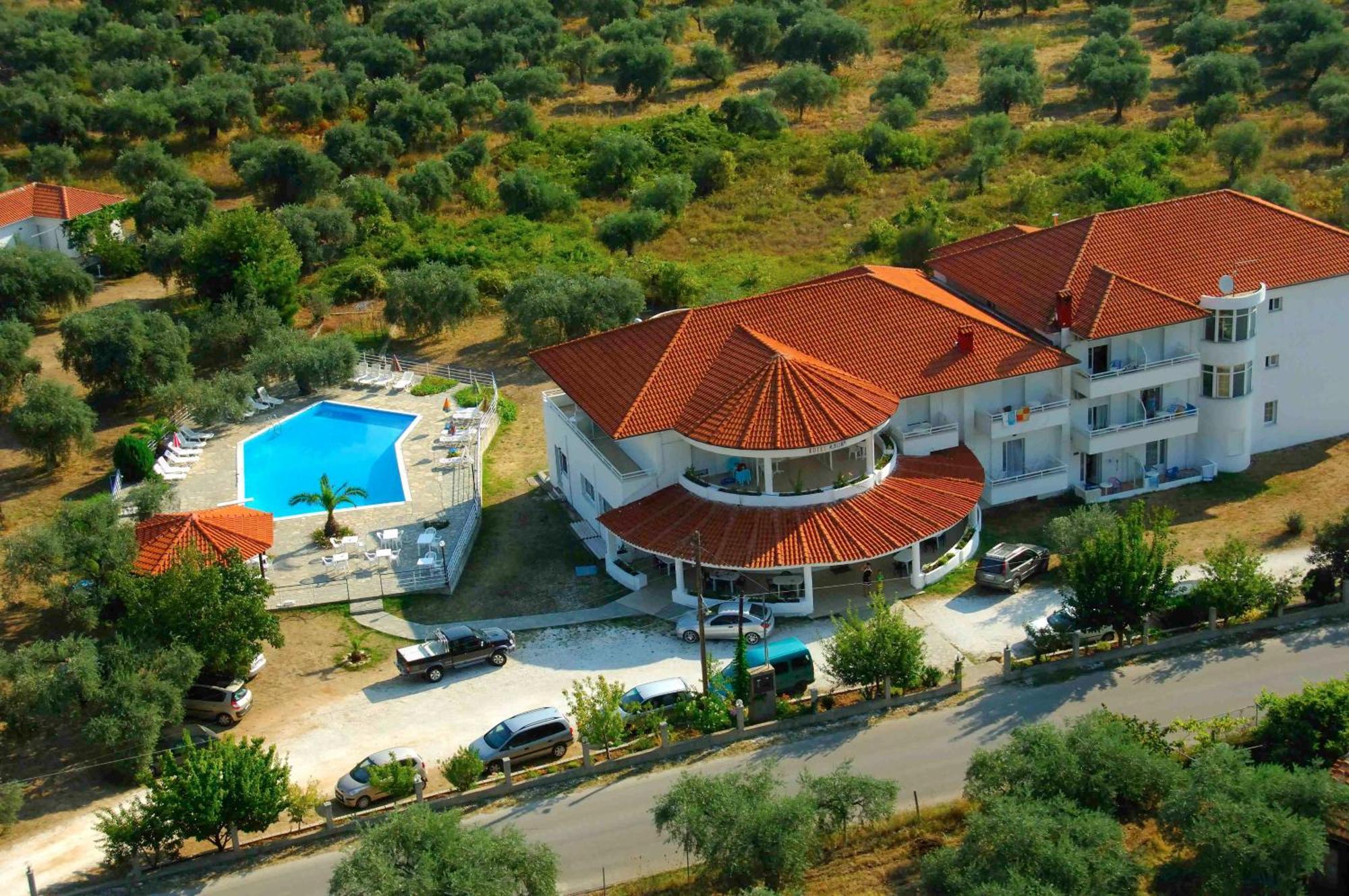 Achillion Hotel Skala Potamia  Exterior foto